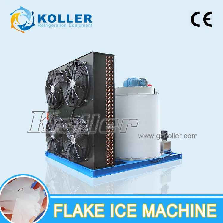 5 tonnes de glace de l'eau de mer Flake Making Machine pour bateau de pêche (KP50)