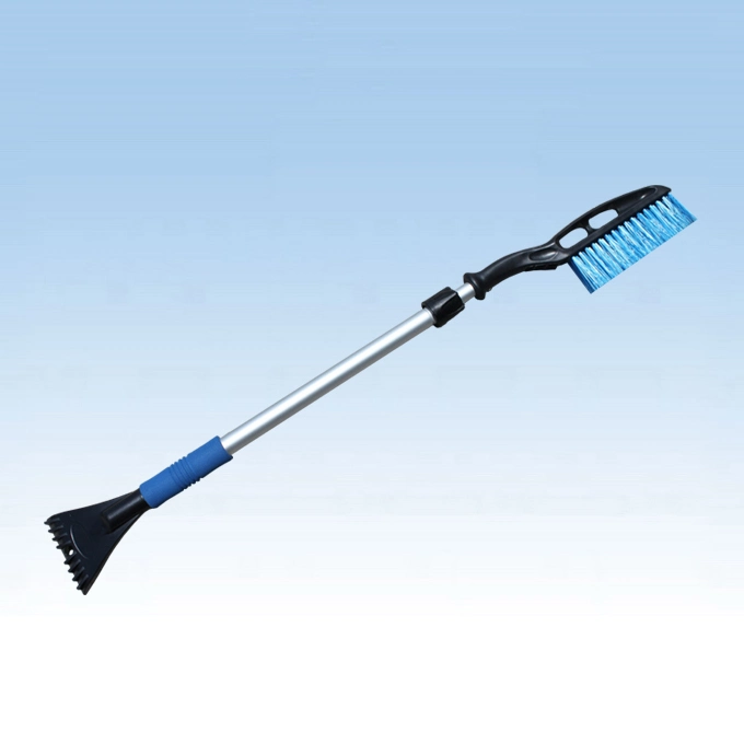 Snow Brush with Ice Scraper, Long Handle Snow Cleaning Brush