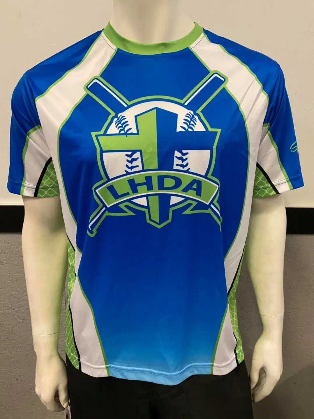 100% poliéster cómodo Coolmax sublimación personalizada Hombres camiseta Deportes Fitness