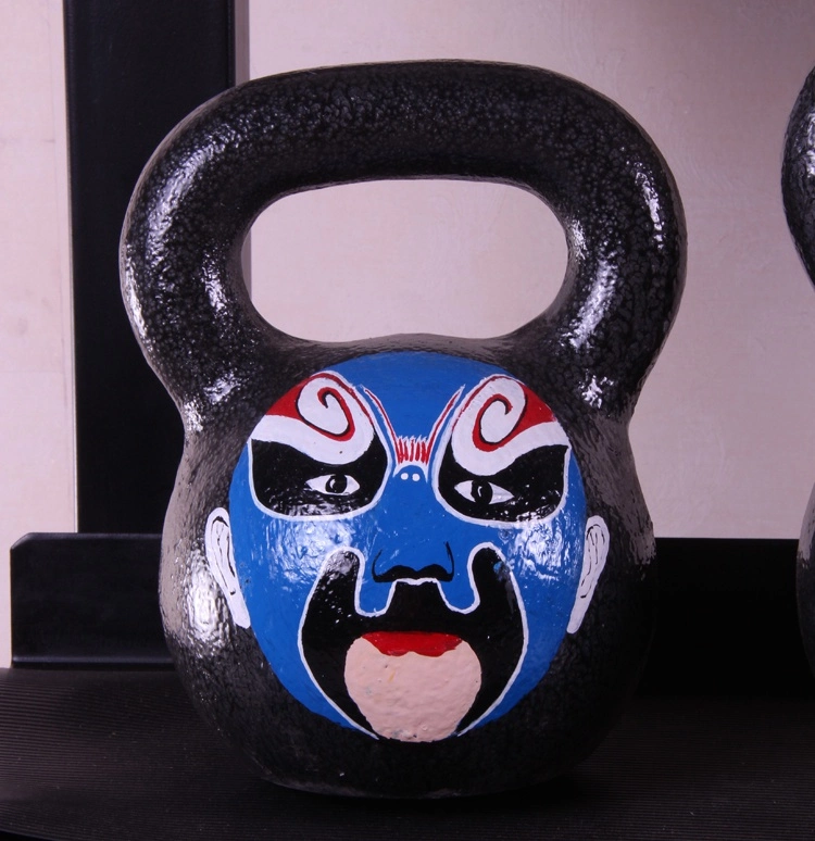 Venta de energía caliente Fabricación Entrenamiento Gimnasio de Levantamiento de hierro fundido de culturismo Maquillaje cubrir Kettlebell