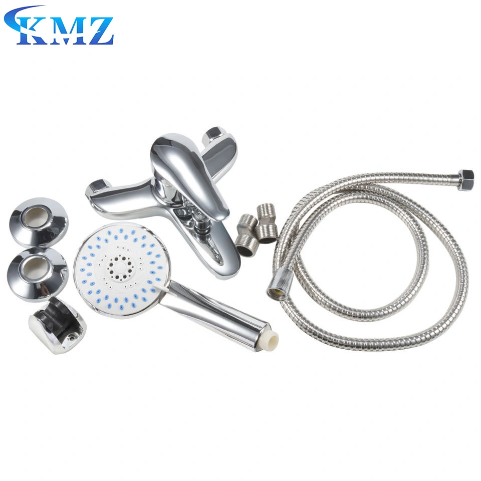 Hot Sales Cozinha punho único Banheira chuveiro faucet quente e Conjunto de torneira de chuveiro com ducha fria