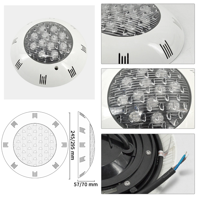 High quality/High cost performance  ABS Plastic Underwater Lamp LED Swimming Pool Lights