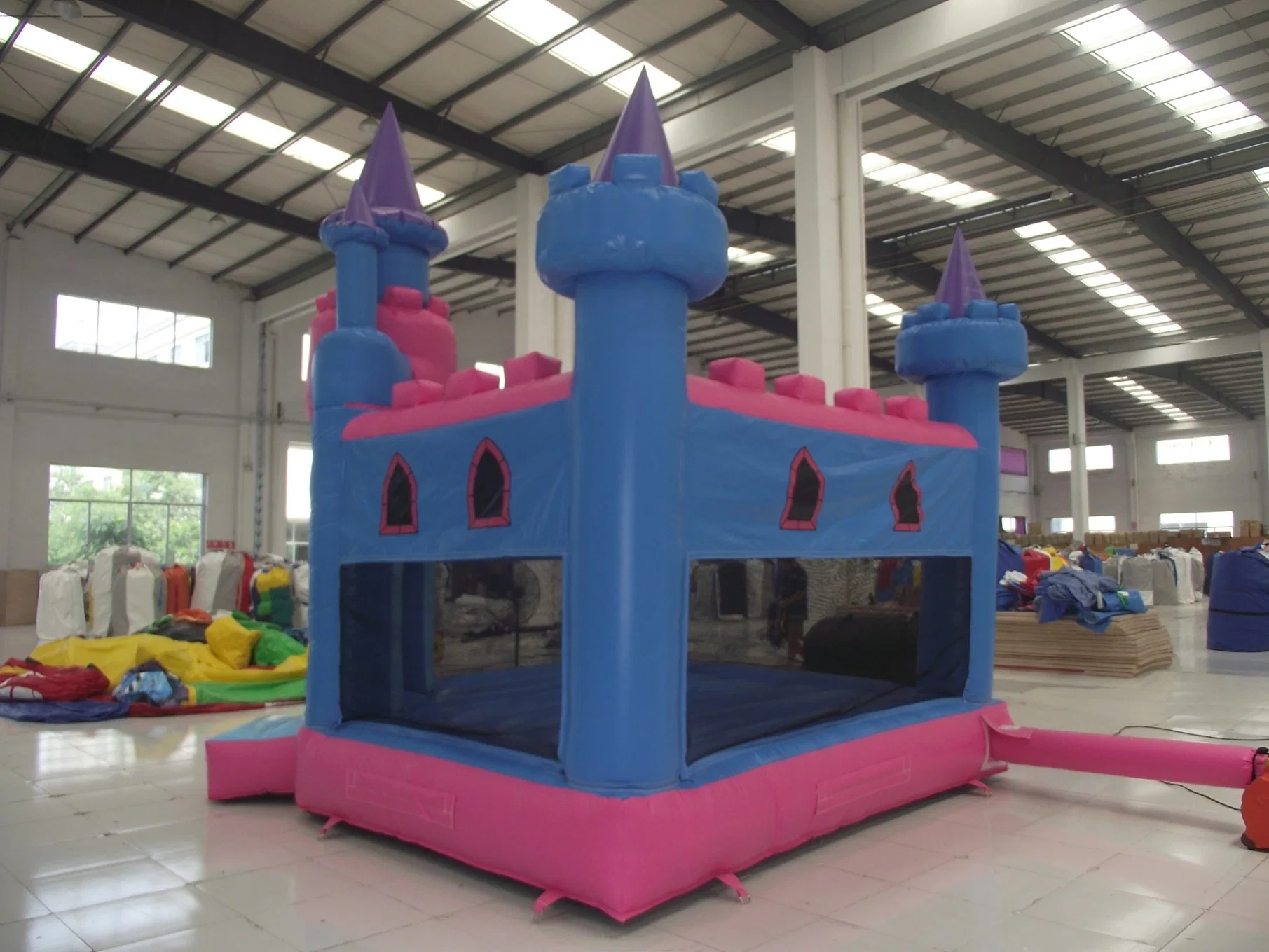 Castillo rosa gigante Bounce House (AQ503)