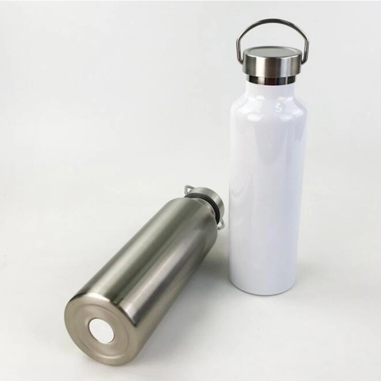 Regalo promocional por sublimación de aluminio en blanco deporte al aire libre de agua para la impresión de prensa de calor