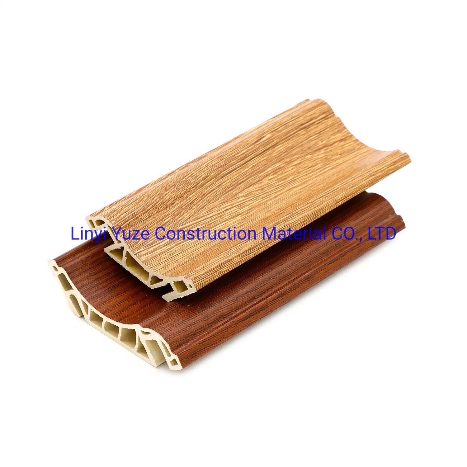 Decoration Plastic PVC Floor Strip Moulding Line PVC Skirting Board Cover Polymer Skirting Wood Board