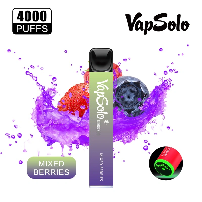 Vapsolo Boom 4000 Puffs 8ml E Liquid Vaporizer Pen Einweg E Zigaretten E Hookah Ladegerät