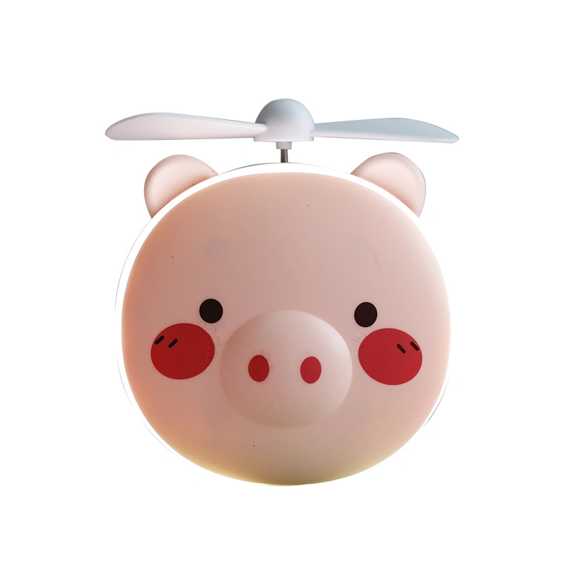 Miroir de maquillage portable mini rechargeable USB à LED pour cochon en gros en Chine.