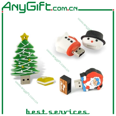 Christmas Gift USB Flash Drive with Customized Logo 17