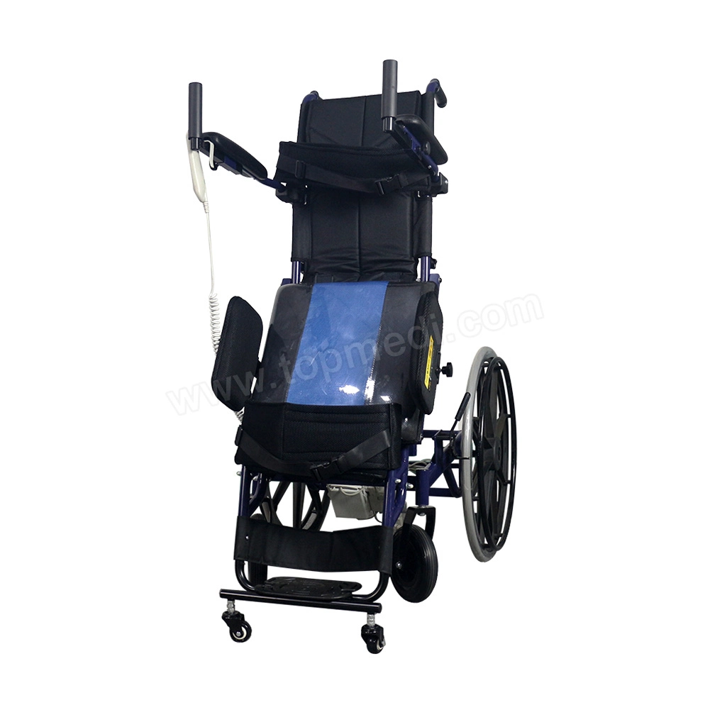 Équipement électrique de réadaptation de fauteuil roulant fauteuil roulant fauteuil roulant électrique debout haut
