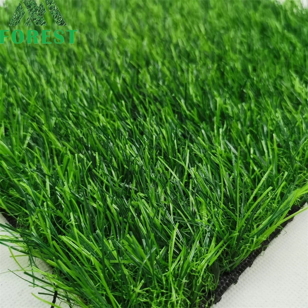 Asian Decorative UV Quality Landscape 3cm Fake 3 Color Garden Synthetic Artificial Lawn