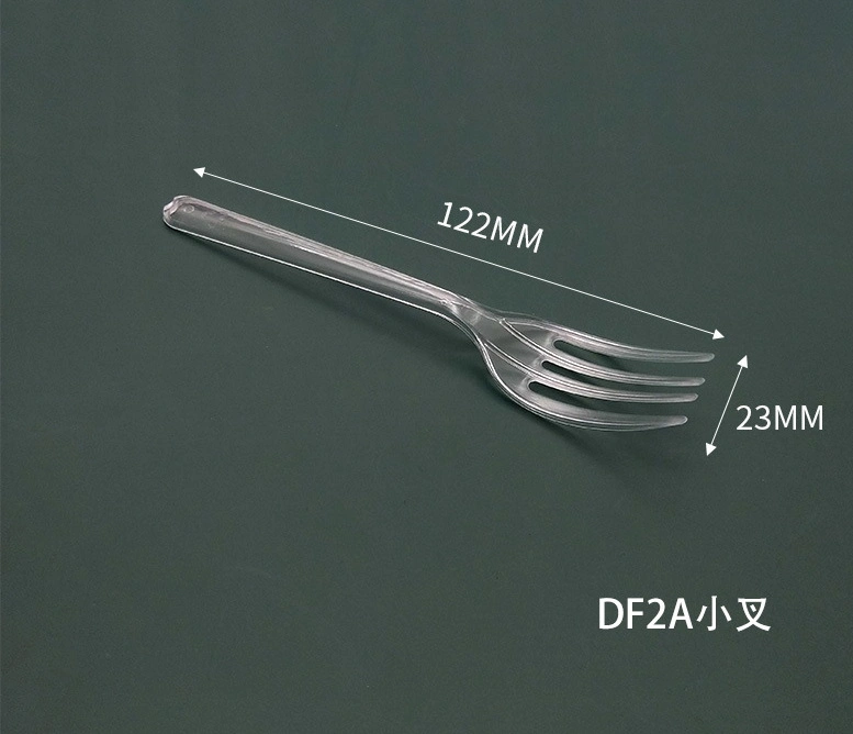 Wholesale Disposable 6inch PS Plastic Fork for Dessert