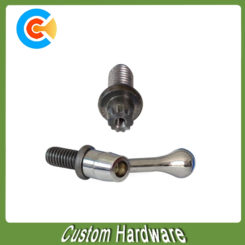 DIN/ANSI/BS/JIS Carbon-Steel/Stainless-Steel 4.8/8.8/10.9 Galvanized Handle Screw for Railway Bridge