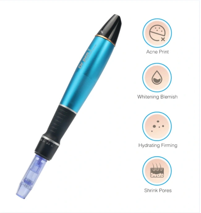 Rechargeable Microneedling Derma Pen with Needles for Skin Rejuvenation