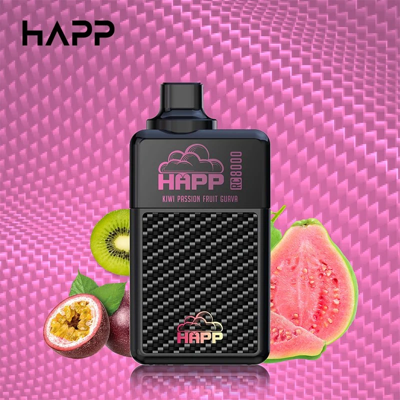 Happ 8000 Puff 13ml Pod 10 Flavors Disposable/Chargeable Electronic Cigarettes Vape Box