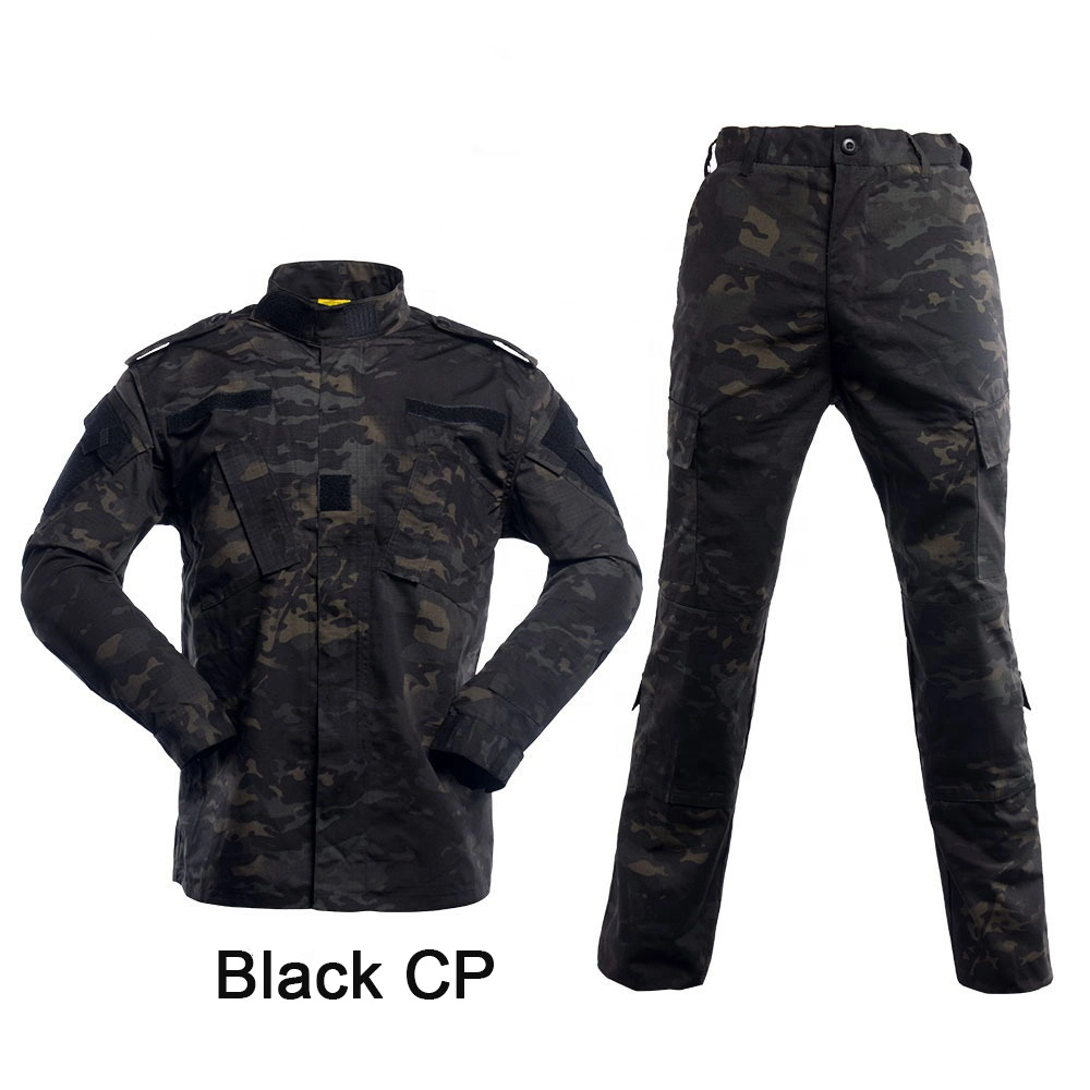 Double Safe Custom Professional Combat Military Acu Camouflage Army Combat Uniform Training Uniform