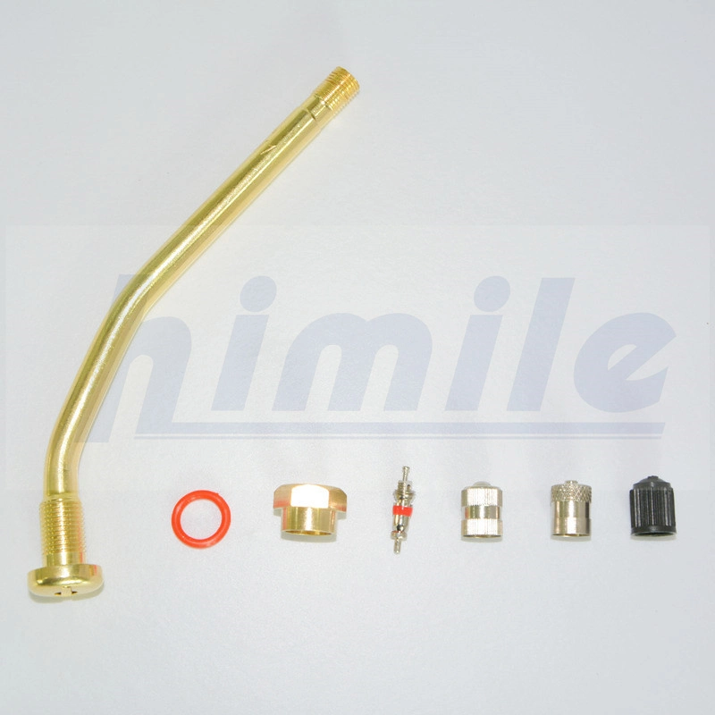 Himile Car/Auto Accessory V3.20 Series Tubeless Clamp in Copper/Brass Air Inflator Tire Valve for Truck and Bus V3-20-11.