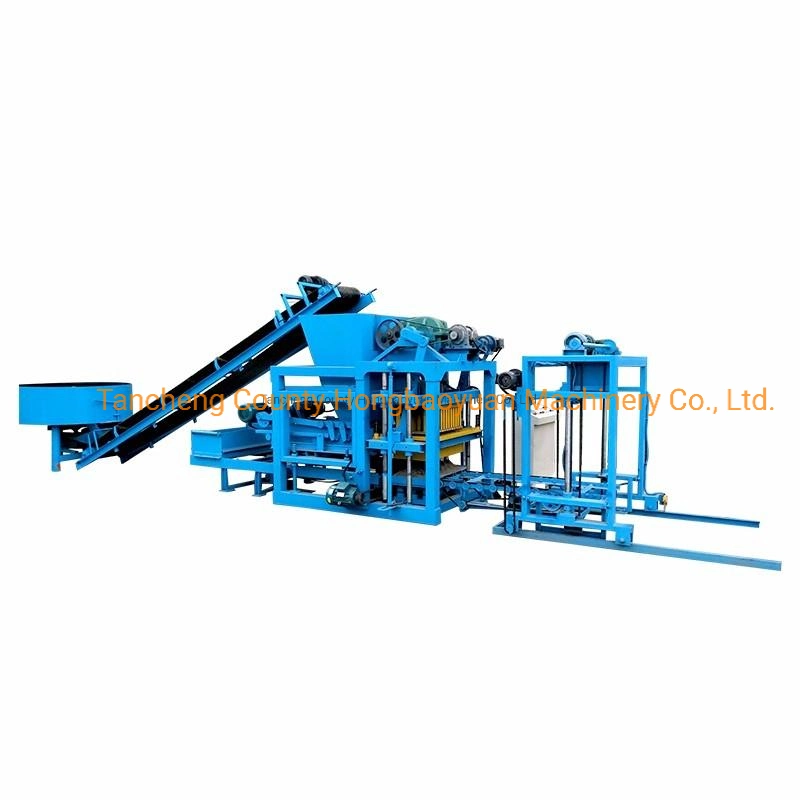 Building Material Machinery Concrete Construction Hollow Block Making Machine