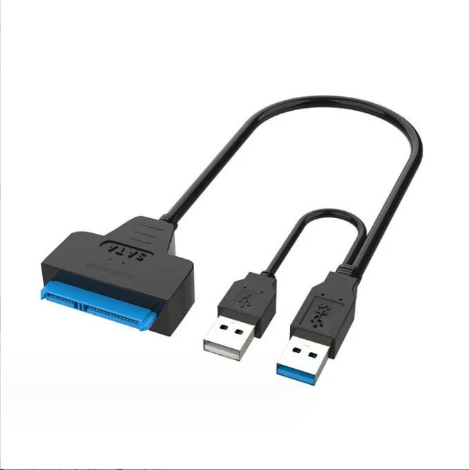Câble USB 3.0 a vers SATA pour disque dur SSD 2.5 3.5 Disque dur