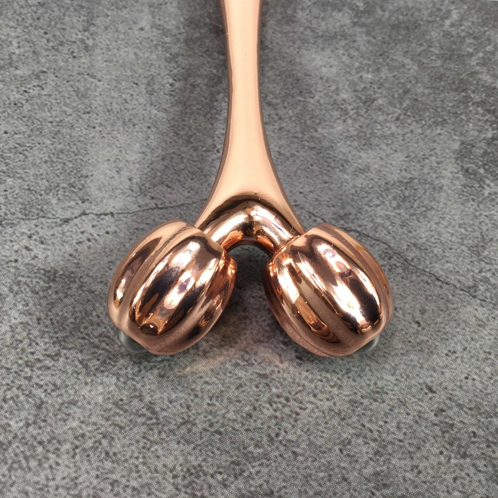 New Rose Gold Face 3D Massager Roller