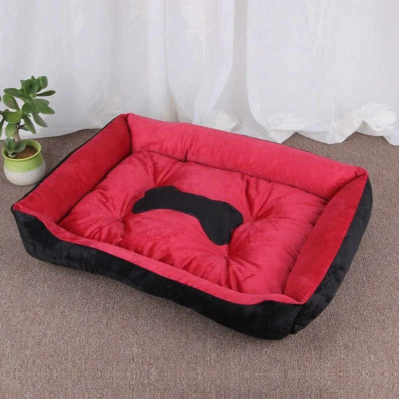 Large Size Bed Pet Mattress Chaise Washable Cover Sofa Dog Crate Mat