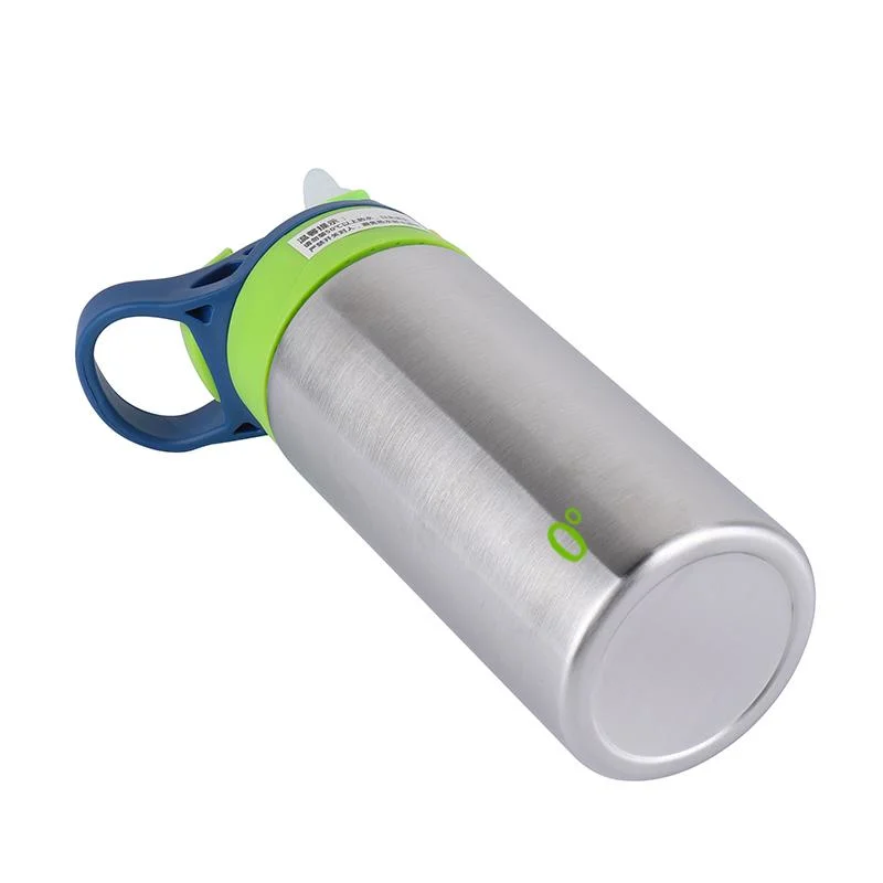 12oz Single Wall Stainless Steel Children Water Bottle Sippy Cup