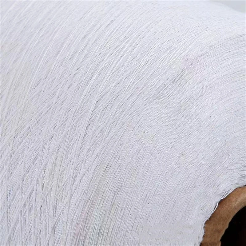 China Textile Supplier Ring Spun CVC 55/45 20s 26s 30s 32s 40s 45s White Color Yarn Wholesale