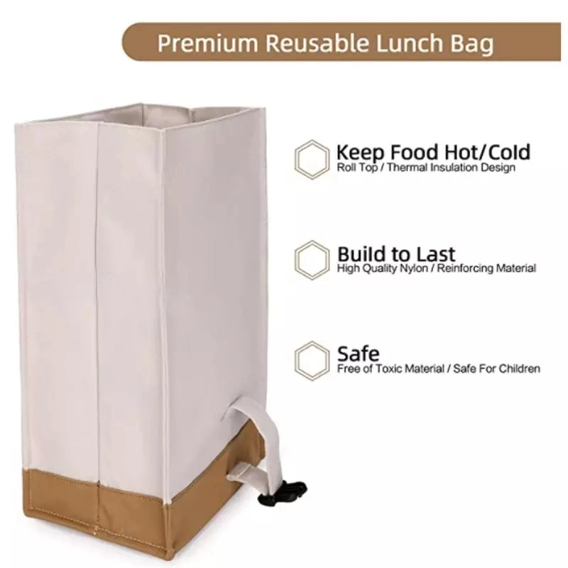 Custom Food Delivery Waterproof Cooler Bag High quality/High cost performance  Oxford Lunch Bag Cooler Thermal Kids Cooler Bag