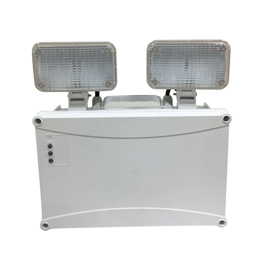 Auto Self-Test Function LED Emergency Twin Flood Light