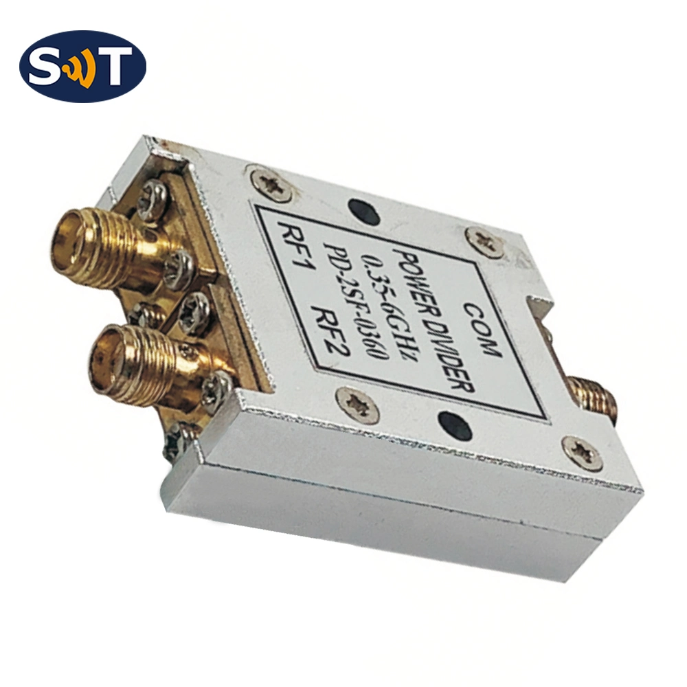 0.5GHz~6GHz 10W 2 Way RF Power Divider Power Splitter with SMA Connector