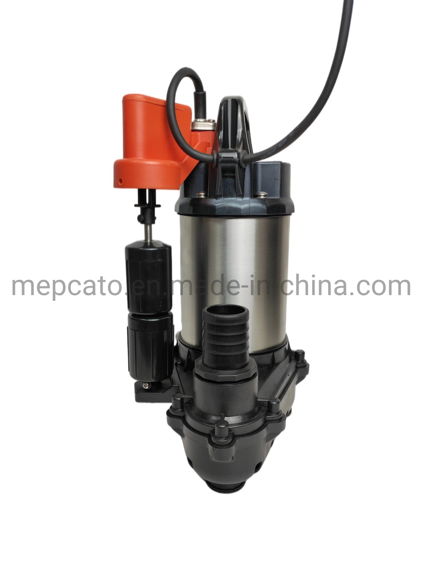 Non-Corrosive Factory Plants Industry Waste Water Dirty Water Discharge Stainless Steel Submersible Water Drainage Pump with Twin Floaters