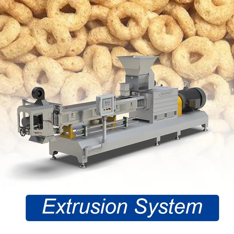 Extruir máquina de elaboración de cereales para el desayuno