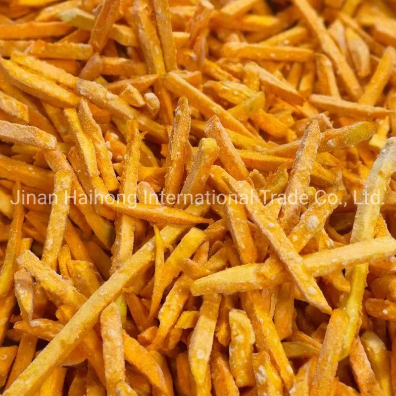 IQF Frites de patates douces croustillant enduits