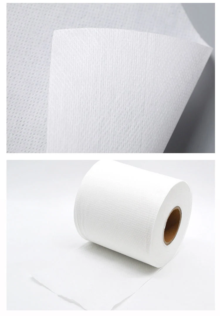 Piel amable 60 gramos Spunlace textiles Nonwoven para uso diario