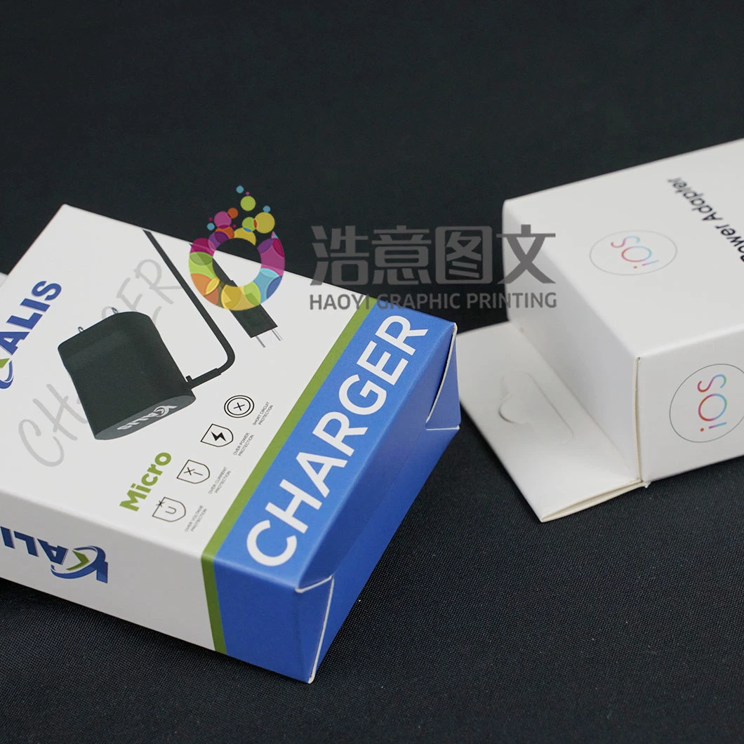 China Mayoreo Color a medida cartón impreso Caja de embalaje de productos electrónicos