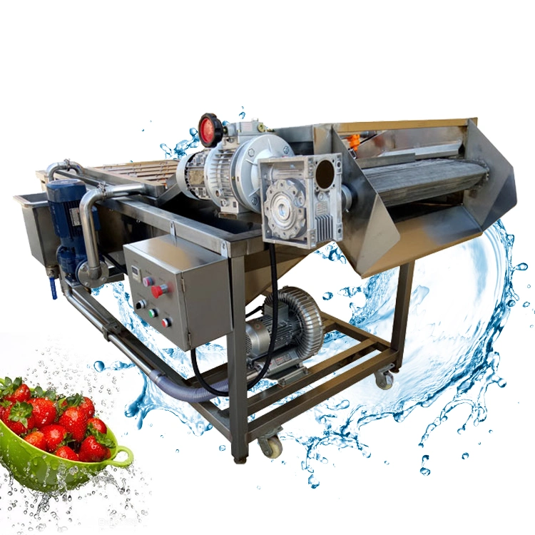 Air Bubble Washing Machine Vegetable Fruit Cleaning Machine