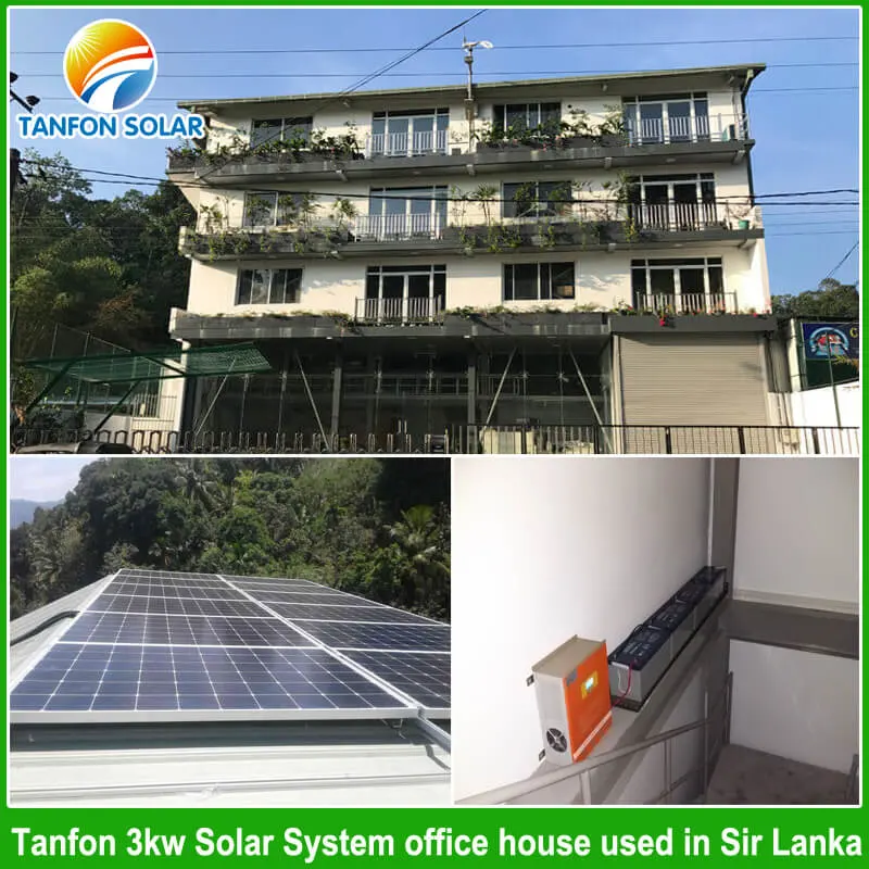 Tanfon Complete Design Hybrid Home Solar Power System 10kw