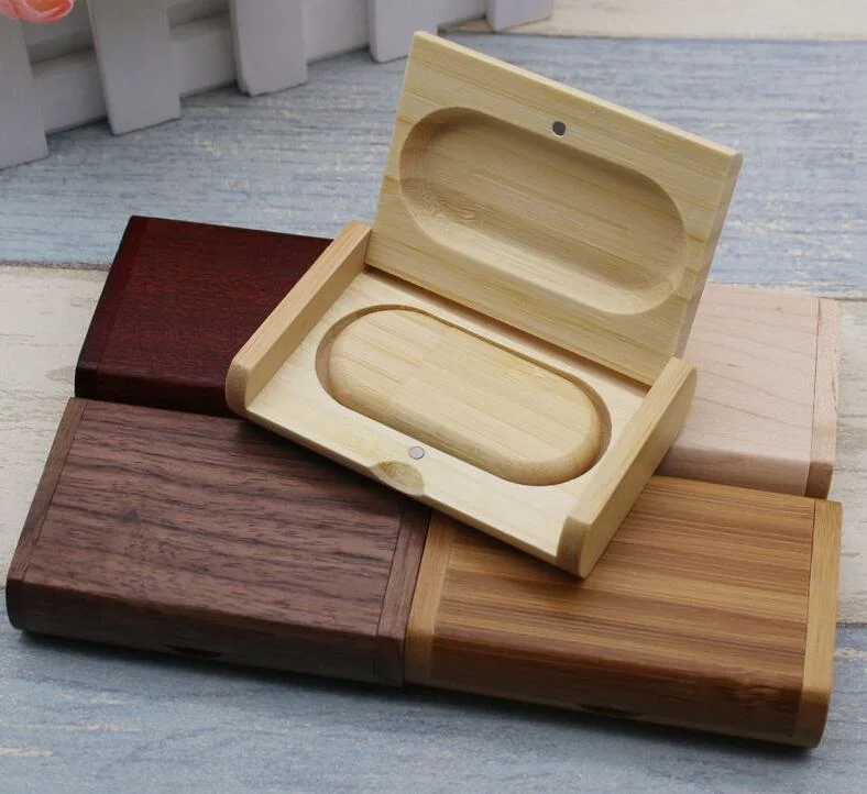 La memoria USB Flash Drive personalizados de madera para el estudio de fotografía