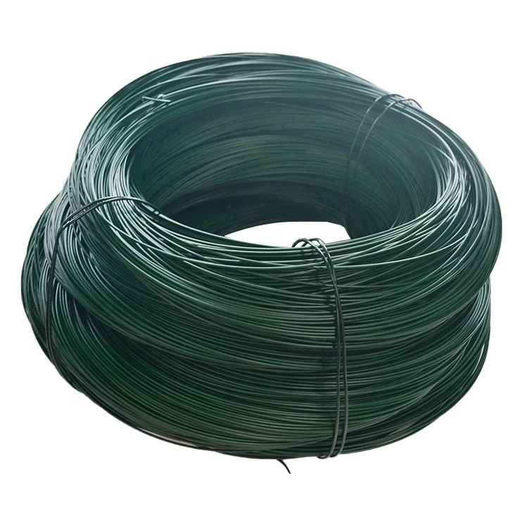 Plastic PVC PE Coated Galvanized Iron Wire for Consumer Product Packing Daily Binding