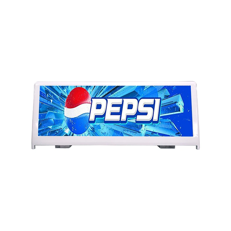 Großhandel P4 Outdoor Full Color HD Auto Dach Werbung Bildschirm Taxi Top LED-Display zur Erweiterung des Werbeeffekts