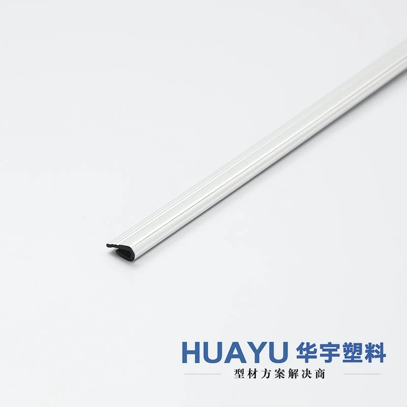 PVC ABS PC PE PP Metal Appearance Filmed Electrical Appliance Decorating Extruded Profile