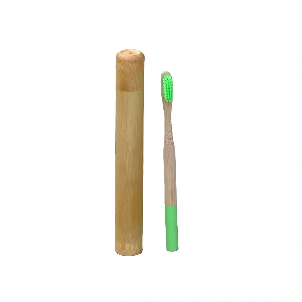 Hot Selling Eco Friendly Bamboo Toothbrush Case Bambus Tubes Bambou Box for Travel