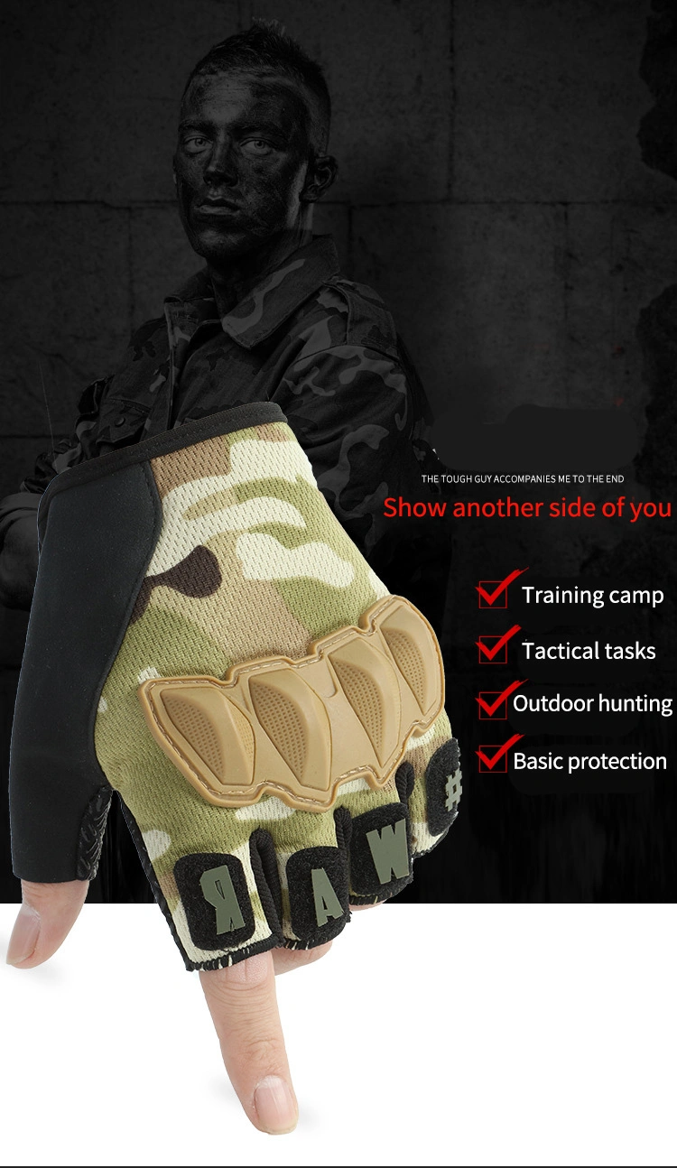 Factory Direct Wholesale/Supplier Tactical Gloves Military Half Finger Tactical Gloves Tactical Gloves