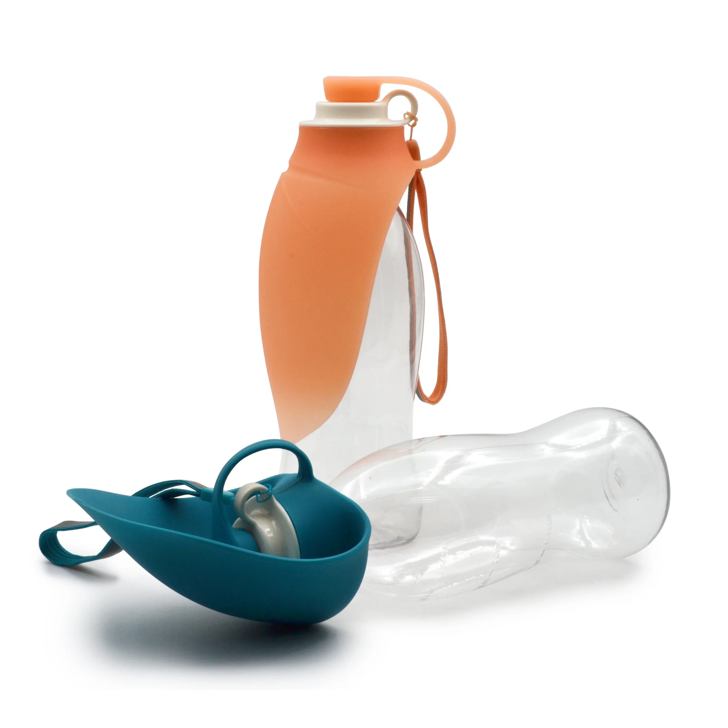 Silicone Pet Water Bottle, Pet Travel Feeding Bottle