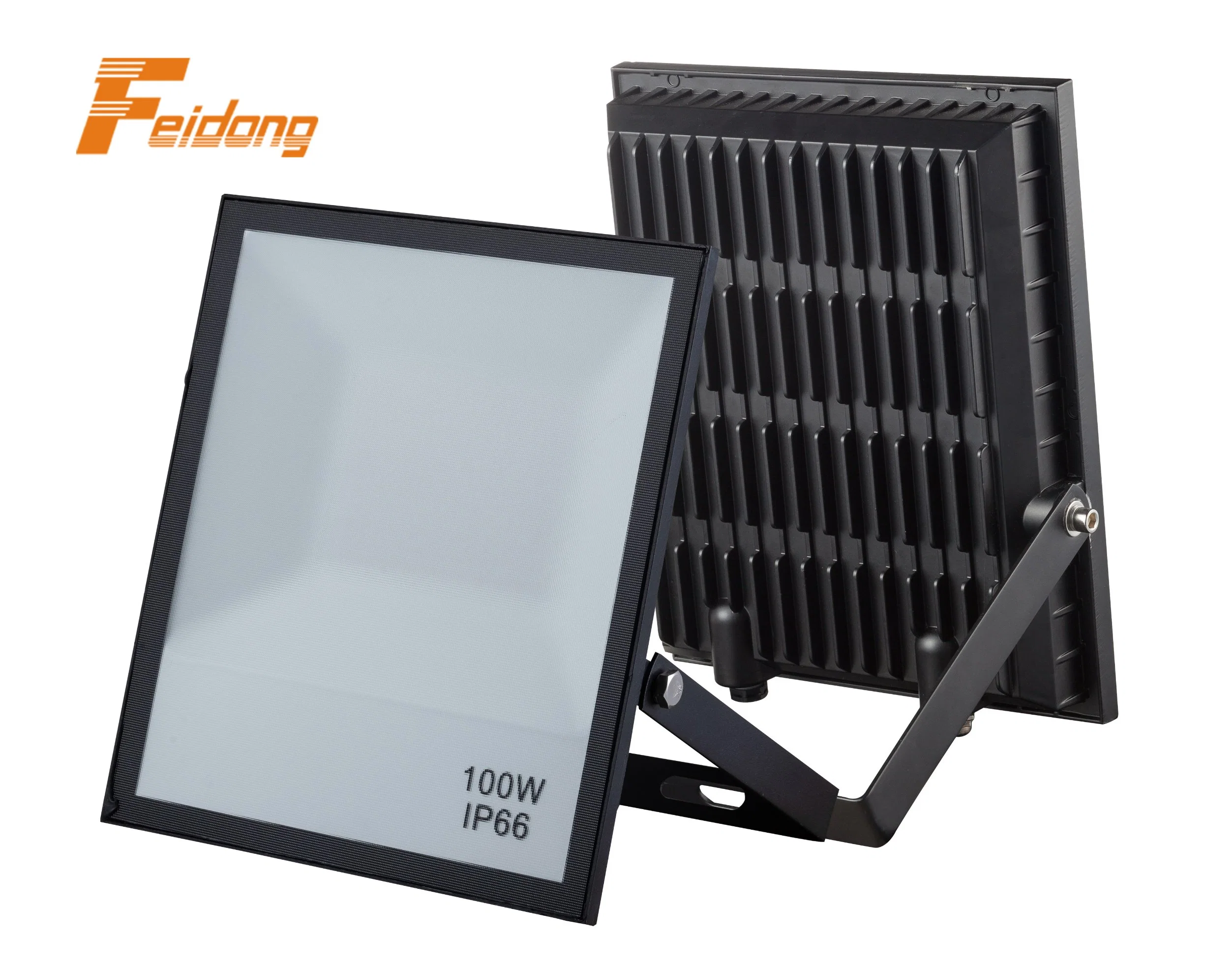 RGB LED Flood Light 10W-200W 100-265VAC Black White Grey Housing Color