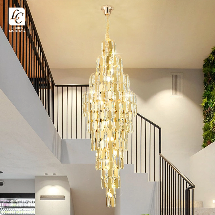 Modern Design Large Crystal Luxury Custom Chandelier Lamp