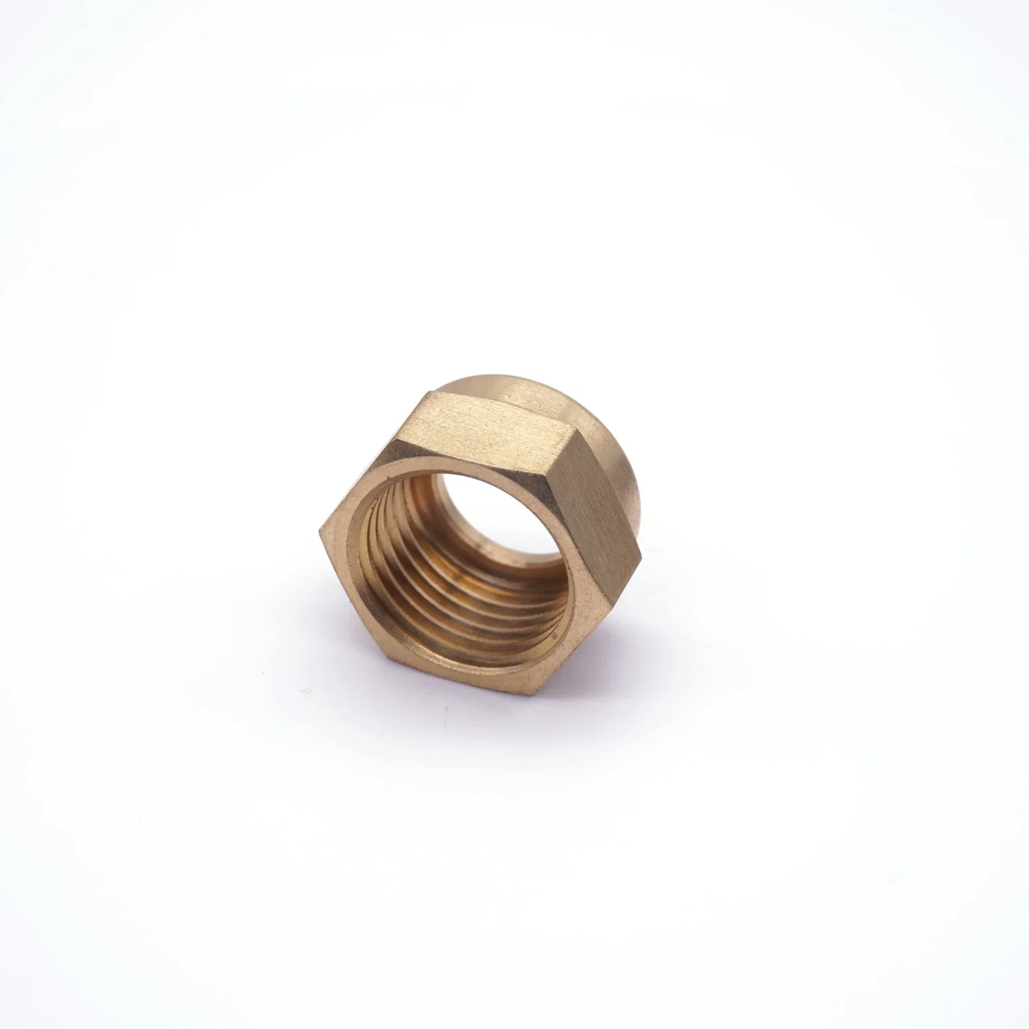 Customized High-Precision Brass Hex Nut Fitting with Passivate