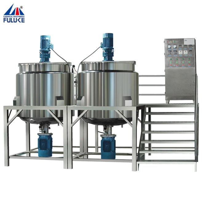 Stainless Steel Liquid Soap High Shear Homogenizer Mixer Speed Control