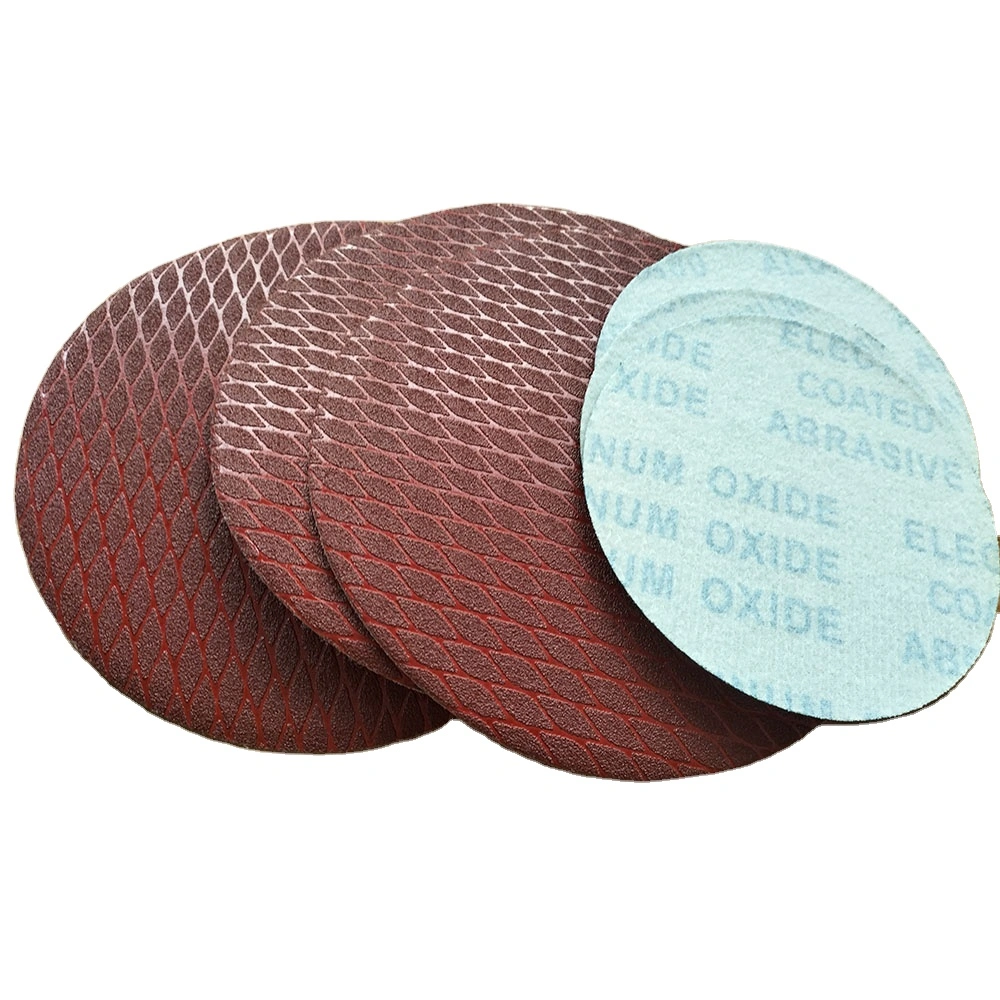 Diamond Self-Adhesive Abrasive Lapping Wood Disc Sandpaper Polishing