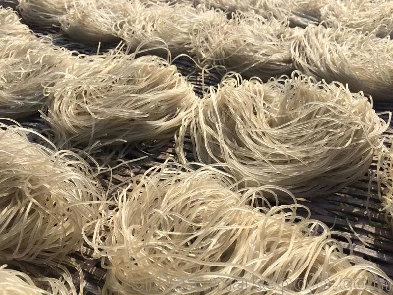 Dried Sweet Potatoes Vermicelli Fujian Noodles Instead of Rice