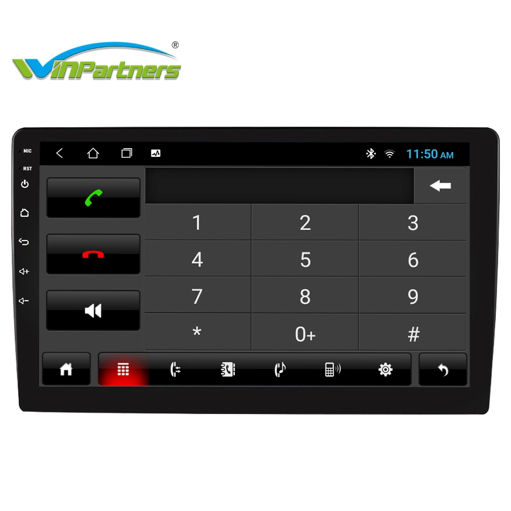 Lecteur audio et vidéo de voiture 10 pouces écran tactile Android Console centrale Wp1001A